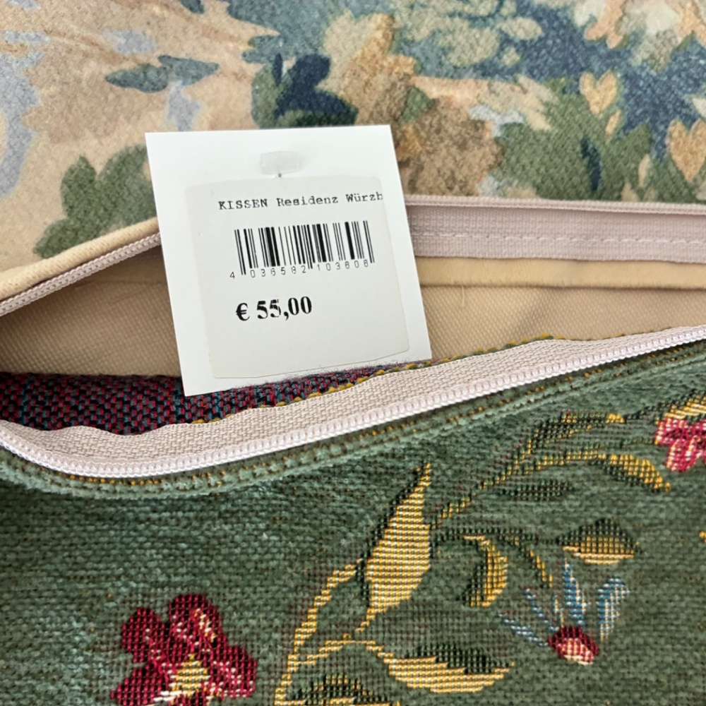 NWT Jules Pansu Vintage French Country Tapestry Pillow Cover - Picture 7 of 7